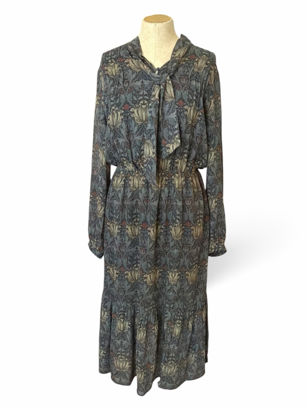 Morris Co x Paige 100% Silk Koralina Dress LARGE